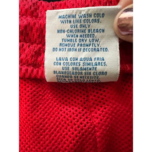 Ohio State OSU NCAA 3XL Embroidered Red Basketball Shorts - Picture 4 of 5